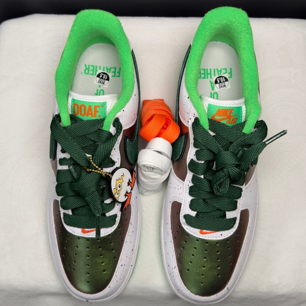 Nike Air Force 1 ’07 Ducks of a Feather Egg or Duck | IU7613-100 | 10.5M - Picture 9 of 16